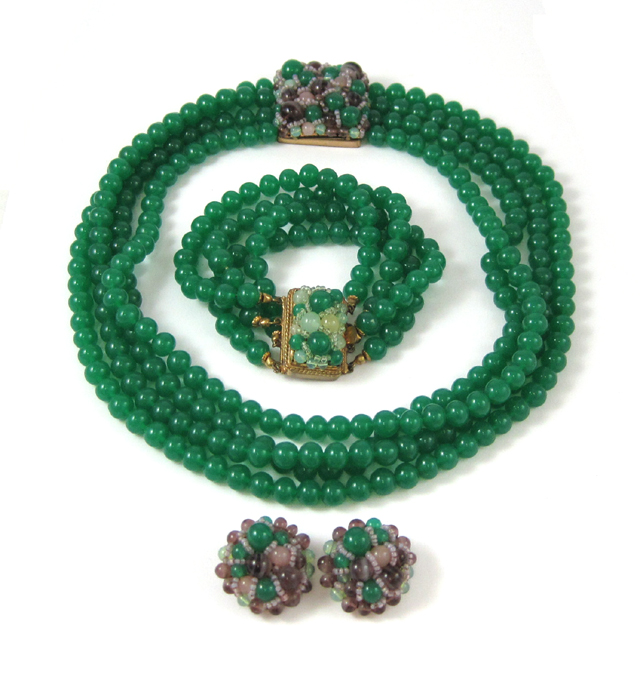 Appraisal: FOUR ARTICLES OF VINTAGE COPPOLA E TOPPO JEWELRY including a