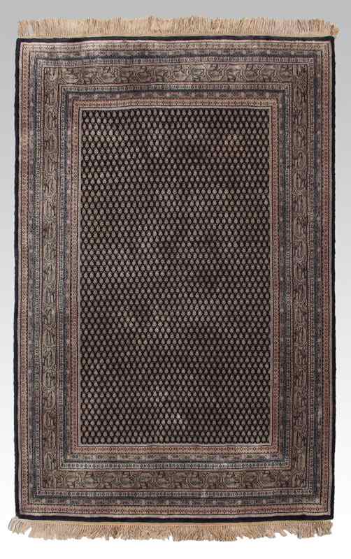 Appraisal: MODERN INDO-PERSIAN HAND KNOTTED WOOL RUG ' '' x '