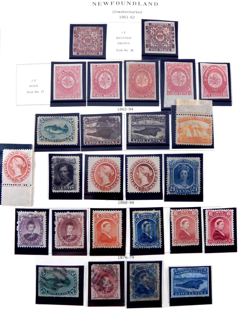 Appraisal: STAMPS THREE CANADIAN PROVINCES ALBUMS LINDER SCOTTS INTERNATIONAL AND MINKUS