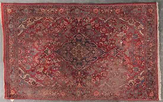 Appraisal: Persian Sarouk rug Iran circa x Estimate - Even wear