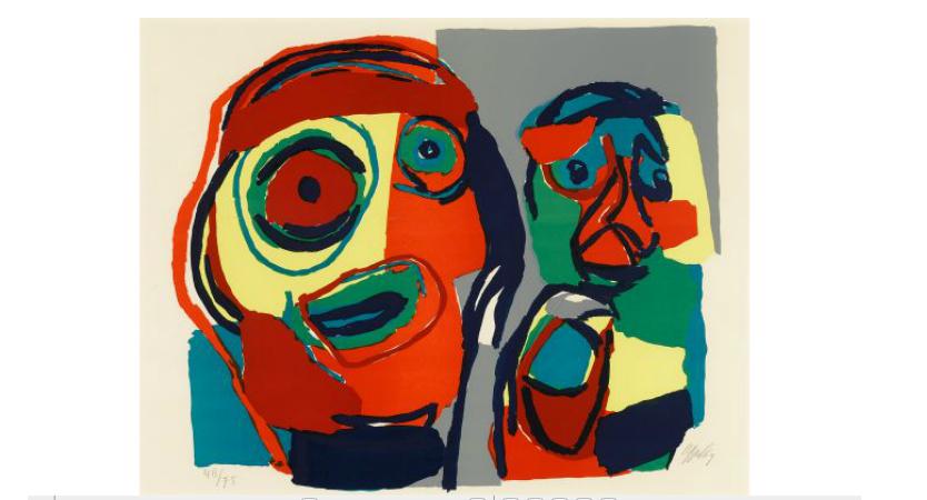 Appraisal: KAREL APPEL dutch -