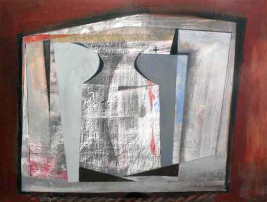 Appraisal: John Myatt after Ben Nicholson giclee print Abstract x in