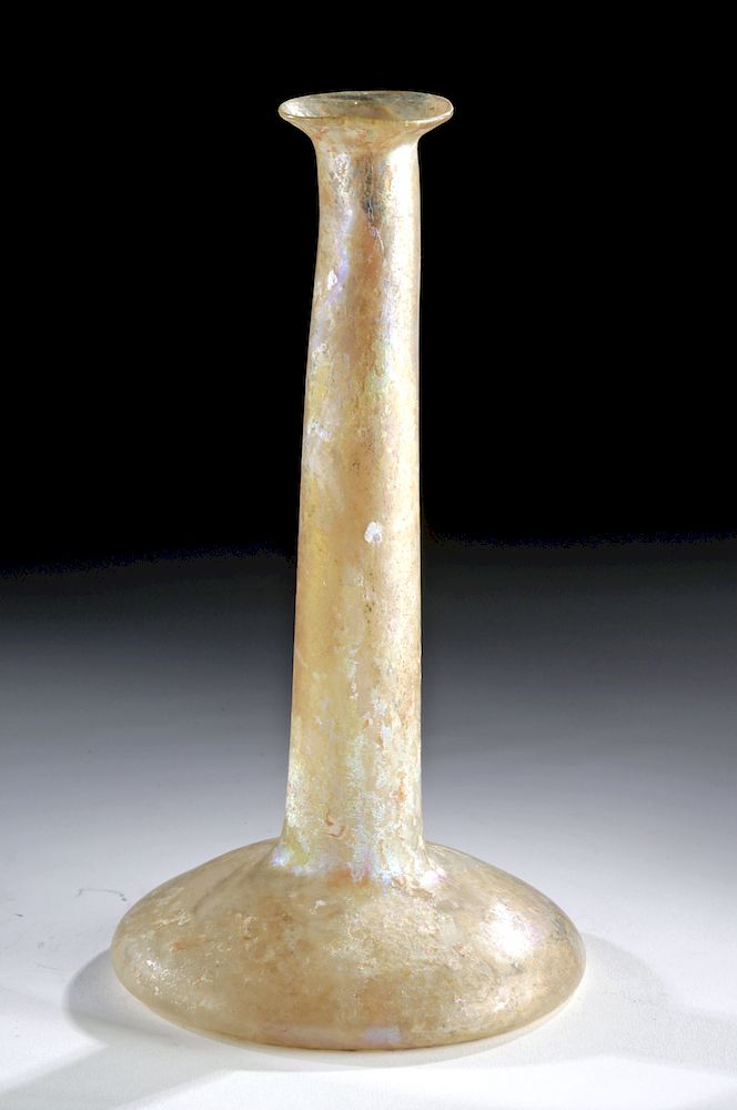 Appraisal: Roman Glass Unguentarium - ex Sotheby's ex Museum Roman early