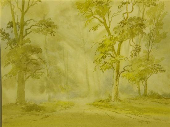 Appraisal: Keith Burtonshaw five watercolours unknown English landscapes PROVENANCE Purchased from