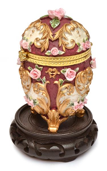 Appraisal: FABERGE STYLE EGG