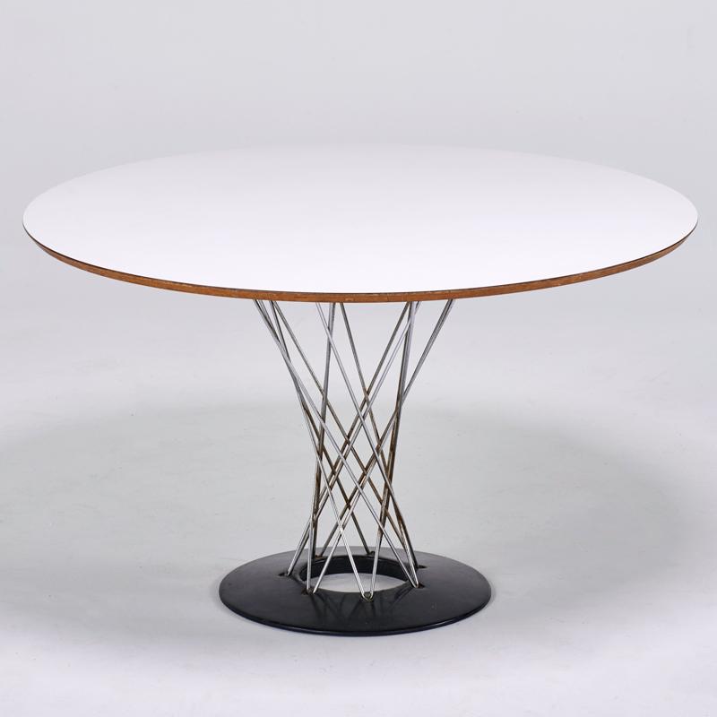 Appraisal: ISAMU NOGUCHI KNOLL ASSOCIATES Cyclone dining table New York s