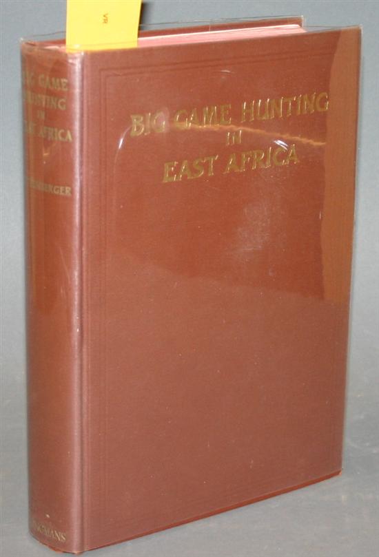 Appraisal: African Big Game Kalman Kittenberger Big Game Hunting And Collecting