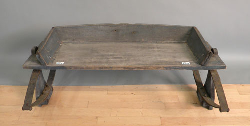 Appraisal: Painted buggy seat th c