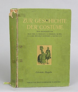 Appraisal: Zur Geschichte der Costume Munich Braun Scheider ca A book