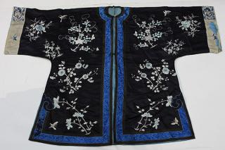 Appraisal: Three Chinese Robes lot of Chinese silk robes consisting of