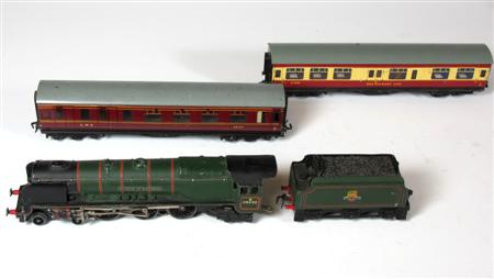 Appraisal: COLLECTION OF HORNBY DUBLO GUAGE LOCOMOTIVE AND ACCESSORIES to include