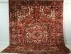 Appraisal: CARPET - ' X ' - Room size Heriz rug