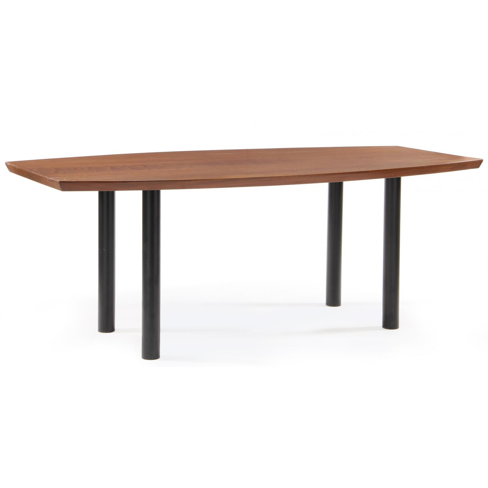 Appraisal: Minta Bell Custom Modernist Dining Table late th century surfboard