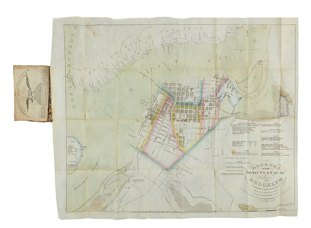 Appraisal: NEW YORK CITY--BROOKLYN Hooker William Ward E C surveyor Hooker's