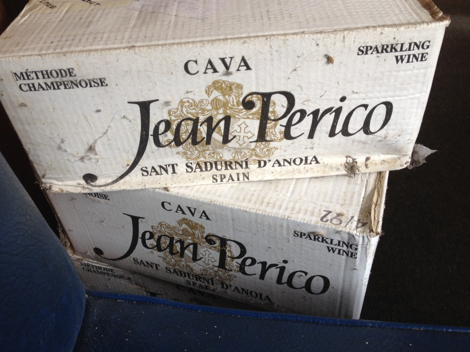 Appraisal: Jean Perico Cava bottles boxes