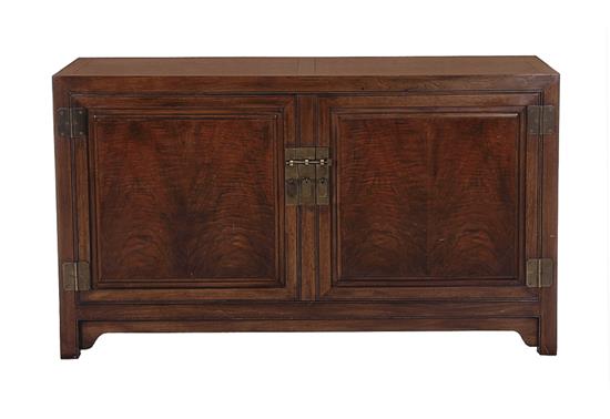 Appraisal: Baker Chinese style console cabinet H W D Provenance Estate