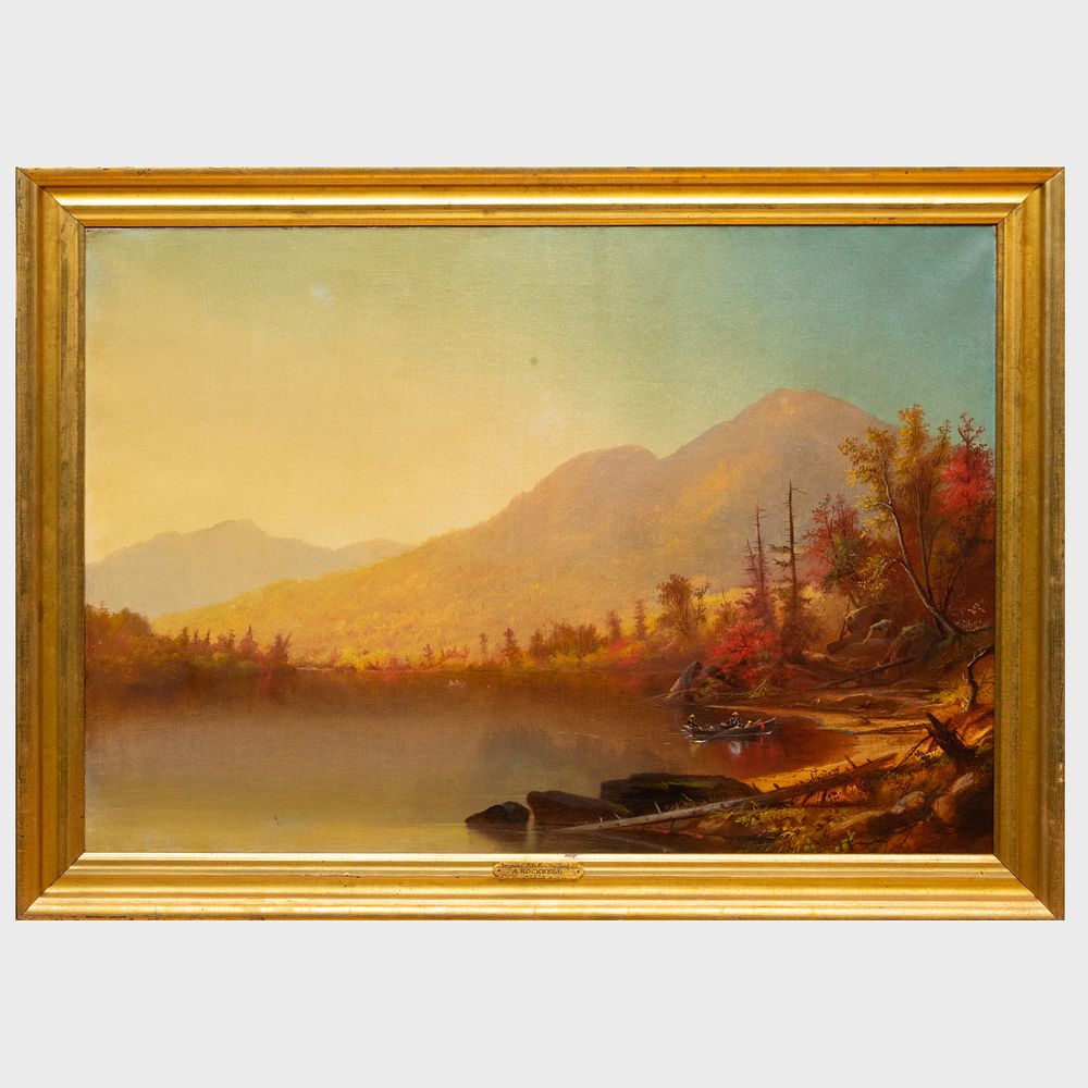 Appraisal: Attributed to Augustus Rockwell - Transparent Lake Hamilton County NY