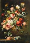 Appraisal: M Vanetti Italian th Century Still Life with Flowers A