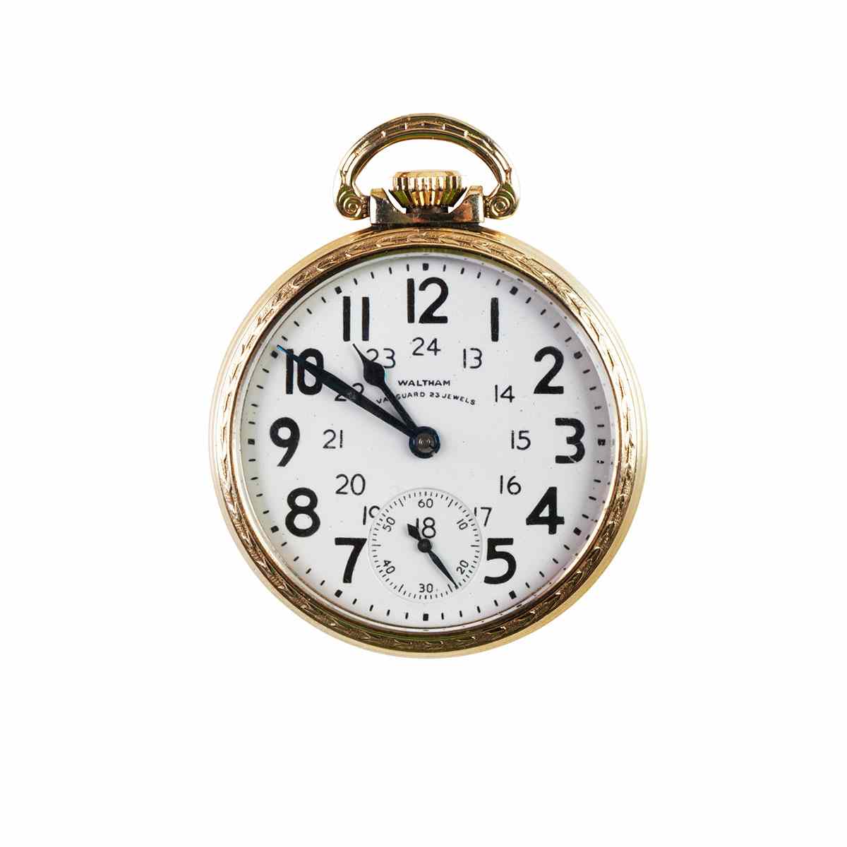 Appraisal: Waltham RailRoad Grade Pocket Watch circa serial size jewel Vanguard