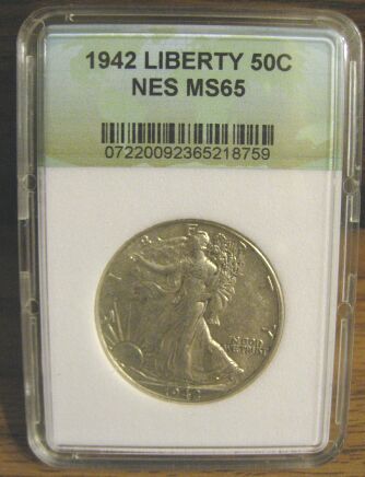 Appraisal: P MS LIBERTY HALF DOLLAR