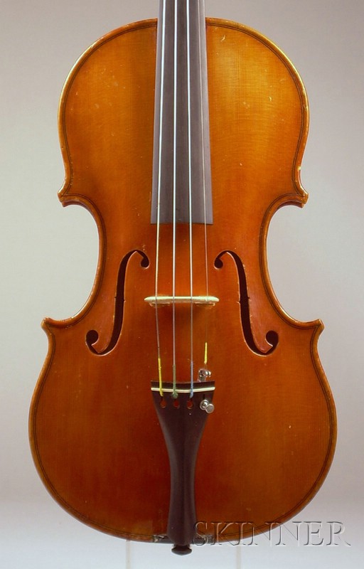 Appraisal: Modern Italian Violin Workshop of Giuseppe Castagnino Genoa c branded