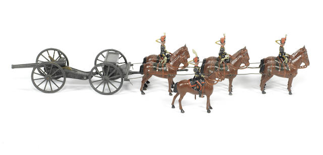 Appraisal: RARE Britains set Royal Horse Artillery at the halt FIRST