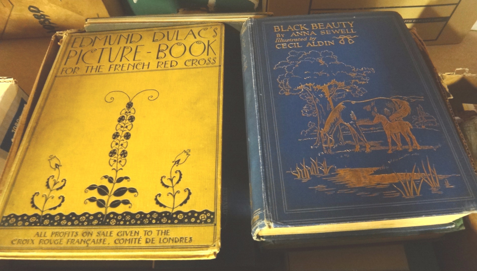 Appraisal: CHILDRENS' ILLUSTRATED BOOKS - a small miscellany of older books