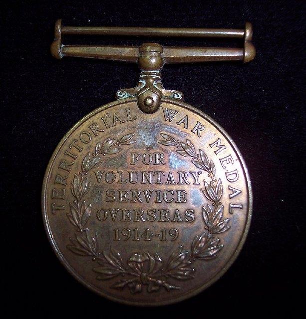 Appraisal: Territorial Force War Medal - engraved Cpl C D Rosier