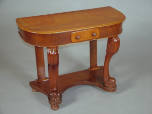 Appraisal: A Victorian mahogany duchess dressing table with single centre frieze