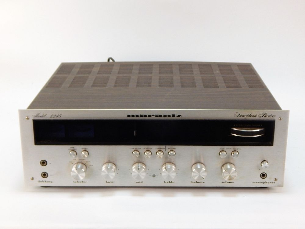 Appraisal: Marantz Model Stereophonic Receiver Stereo Japan th Century Metal case