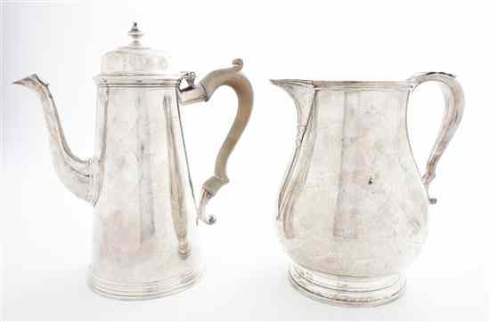 Appraisal: Two American Sterling Silver Articles Ensko comprising a water pitcher