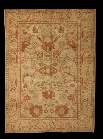 Appraisal: Angora Oushak Carpet ' x '