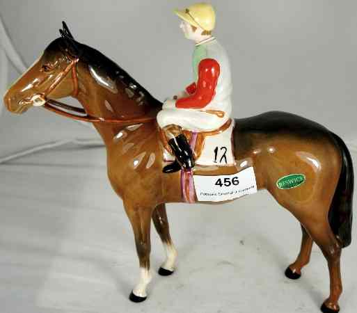 Appraisal: Beswick model of a Jockey on a Horse