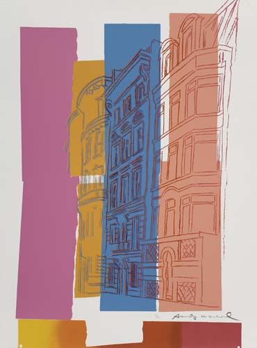 Appraisal: ANDY WARHOL Viewpoint Color lithograph on Arches x mm x