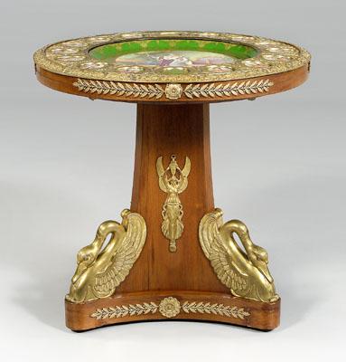 Appraisal: Napoleon III style quot Sevr egrave s quot table top