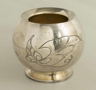 Appraisal: Shreve Co Sterling Silver Vase troy ounces Shreve Co sterling