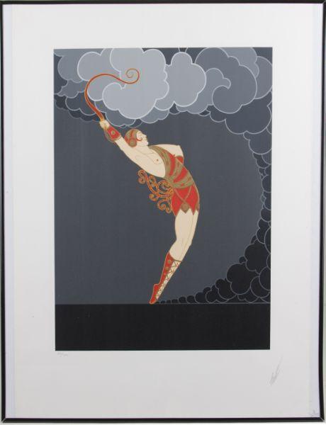 Appraisal: Ert Russian - The Dancer limited edition serigraph hand-signed by