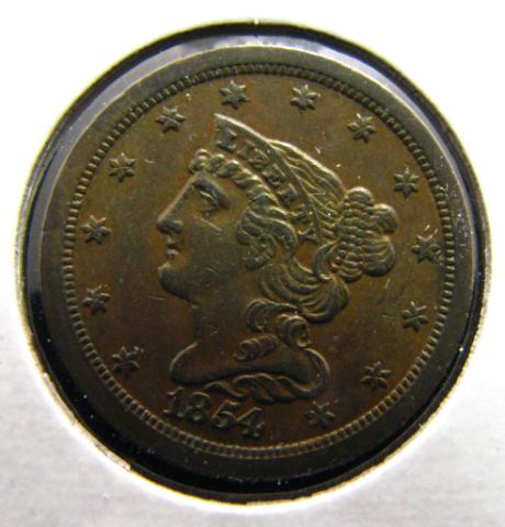 Appraisal: US Braided Hair Half Cent XF