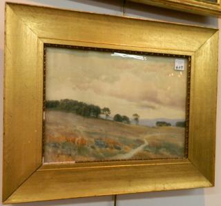 Appraisal: James H Moser watercolor James H Moser Canadian - -