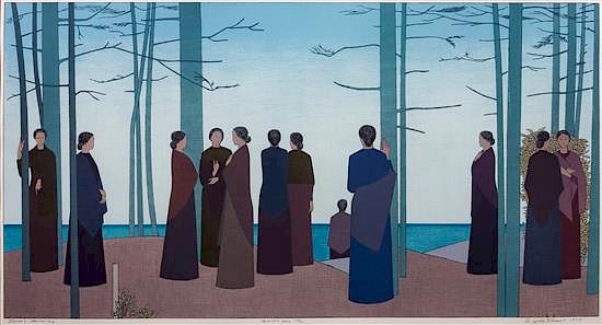 Appraisal: Will Barnet American - Spring Morning Will Barnet American -