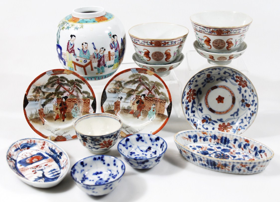 Appraisal: Various Chinese porcelain etc to include an thC tea bowl