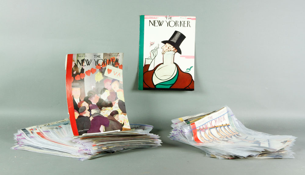 Appraisal: - New Yorker Magazine Covers vintage New Yorker Magazine covers