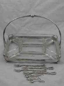 Appraisal: A silver plated entree serving dish by WMF approx x