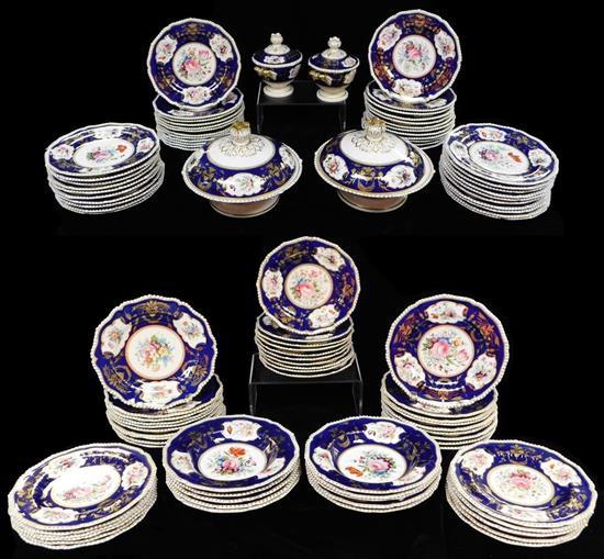 Appraisal: Assembled Bloor Derby and Royal Crown Derby Porcelain Dinner Service