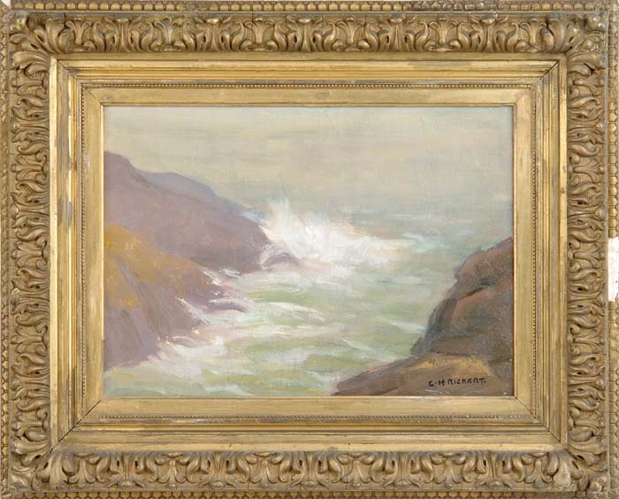 Appraisal: CHARLES HENRY RICHERT American - ROCKY INLET Oil on board