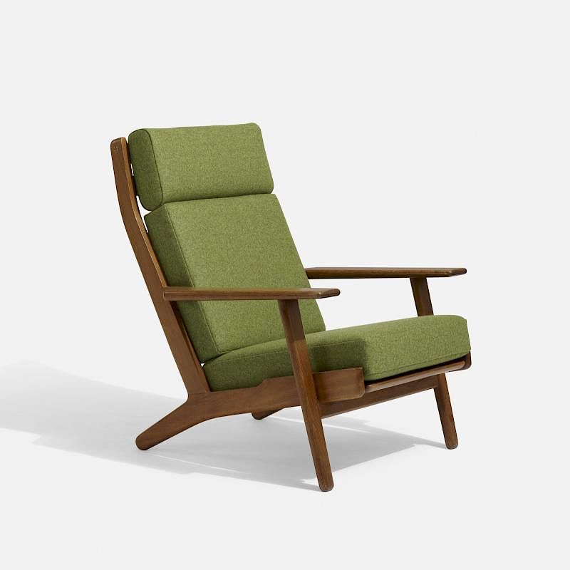 Appraisal: Hans J Wegner lounge chair model GE -A Hans J