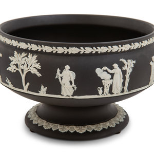 Appraisal: A Wedgwood Basalt Bowl th Century impressed Wedgwood to the