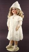 Appraisal: DOLL - Bisque head Heubach Koppelsdorf no Germany blue eyes