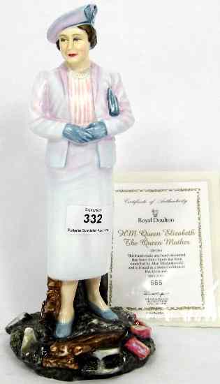 Appraisal: Royal Doulton Figure HM Queen Elizabeth The Queen Mother HN