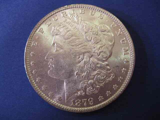 Appraisal: U S Morgan Silver Dollar uncirculated